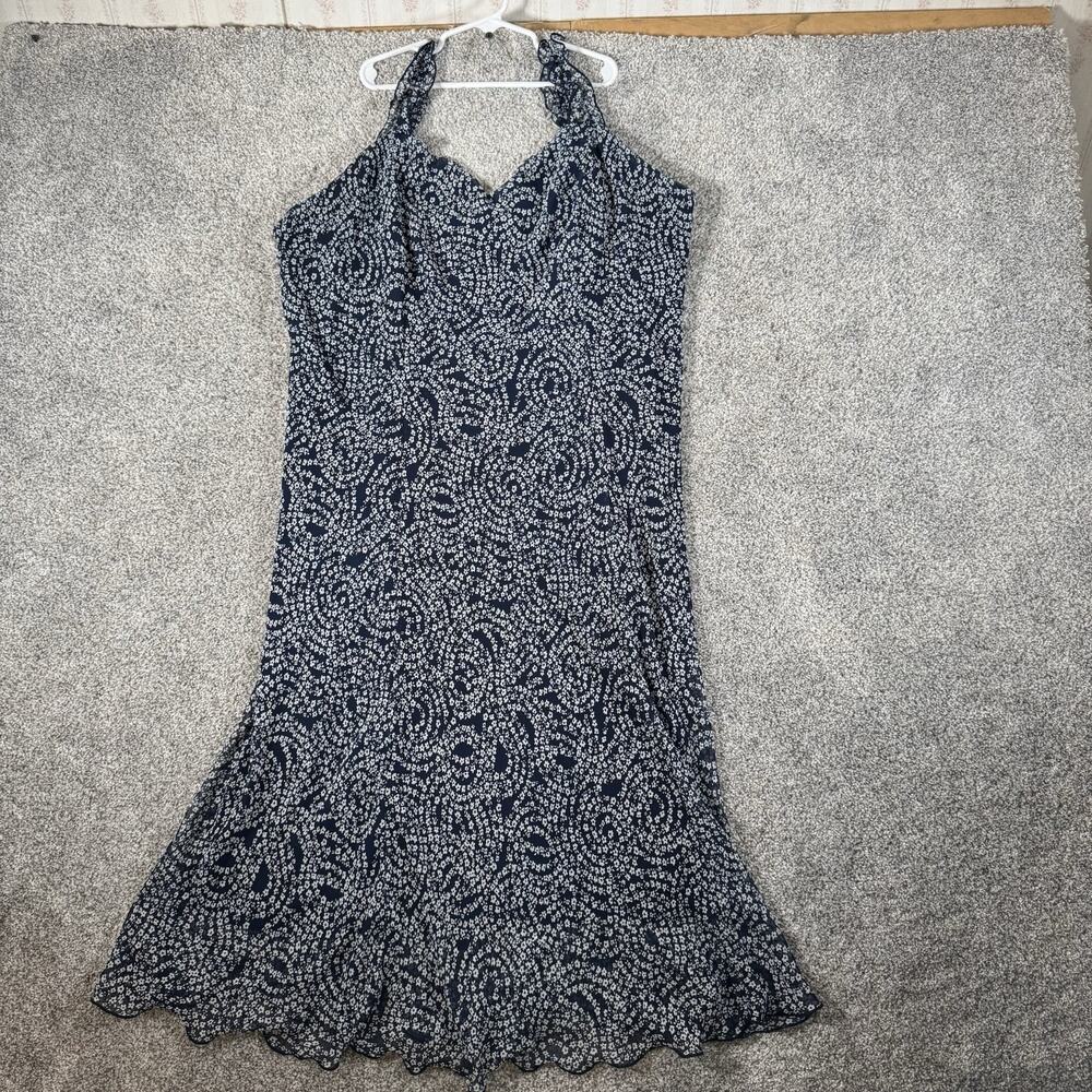 Connected Woman Halter Dress 20W Plus Classic Feminine Boho Chic Garden Party